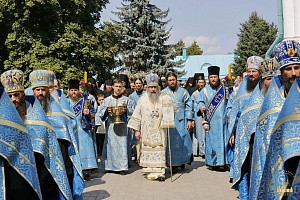 В Святогорской лавре состоялся престольный  праздник Успения Пресвятой Богородицы