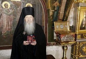 Старейший насельник Саввино-Сторожевского монастыря награжден медалью «70 лет Победы в Великой Отечественной войне 1941–1945 гг.»