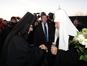 Патриарх Кирилл посетил Иоанновский монастырь в с. Алексеевке Саратовской области