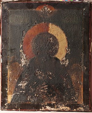 Реставраторы в Кирилло-Белозерском монастыре Вологодской митрополии обнаружили редкую икону основателя обители