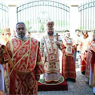 В день памяти великомученика и целителя Пантелеимона в Инкерманском монастыре в Крыму отметили малый престольный праздник