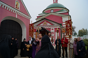 Престольный праздник в Борисоглебском Аносином монастыре