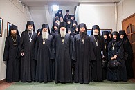 В Николо-Берлюковской пустыни состоялось собрание игуменов и игумений монастырей Московской епархии