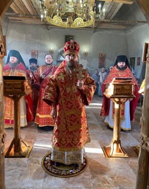 В Филиппо-Ирапском монастыре молитвенно почтили память преподобномученика Леонида (Молчанова)