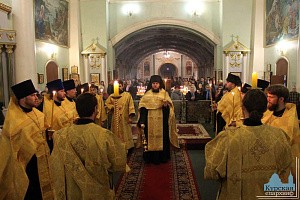 В Знаменском монастыре почтили память сщмч. Дамиана, архиепископа Курского