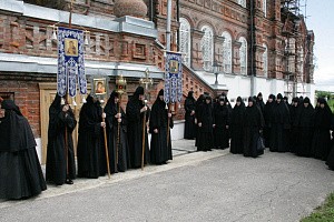 В Казанской Амвросиевской пустыни Шамордино состоялся престольный праздник