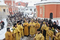 В день памяти святителя Петра Московского Высоко-Петровский монастырь встретил свой главный престольный праздник