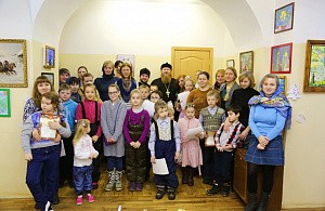 В творческой студии «Сфера» при Николо-Угрешском монастыре  провели Рождественскую благотворительную акцию