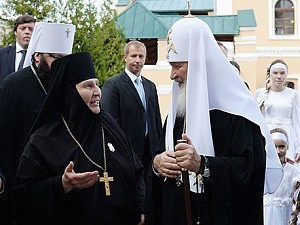 Патриарх Кирилл посетил Свято-Троицкий монастырь г. Смоленска