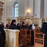 В Кресто-Воздвиженском Иерусалимском монастыре отметили день тезоименитства игумении Екатерины (Чайниковой)