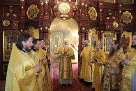 В Екатерининском ставропигиальном монастыре отметили престольный праздник и день тезоименитства наместника обители