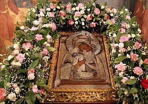  В Новоспасском монастыре пребывает Толгский образ Божией Матери