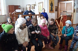 Дети из Истринского приюта побывали в гостях в Аносином монастыре