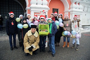 Клуб «Пилигримия» Данилова монастыря провел благотворительную акцию «Играй с нами перед Рождеством»