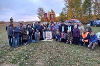 В Чимеевском монастыре Курганской епархии встретили Крестовоздвиженский крестный ход