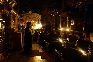 Архиепископ Феогност в Троице-Сергиевой лавре совершил монашеские постриги