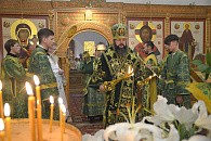 Митрополит Смоленский и Дорогобужский Исидор возглавил престольный праздник в Авраамиевом монастыре