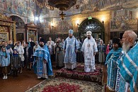 В Свято-Успенской Тетеринской пустыни Галичской епархии состоялось празднование Боголюбской иконе Богоматери