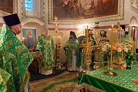 В Благовещенском Киржачском монастыре молитвенно почтили память преподобного Романа Киржачского 