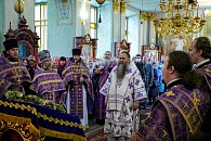 Митрополит Нижегородский Георгий совершил Литургию в Крестовоздвиженском монастыре Нижнего Новгорода