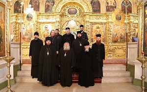 Иосифо-Волоцкий монастырь осмотрели члены официальной делегации Болгарского Патриархата