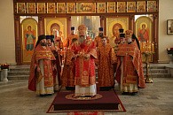 Митрополит Кирилл отслужил Литургию в Крестовоздвиженском монастыре г. Екатеринбурга