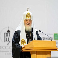 Выступление Святейшего Патриарха Кирилла на XI Международном фестивале православных СМИ «Вера и слово»