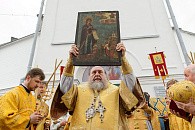 Митрополит Александр возглавил в Успенской Тетеринской пустыни Костромской митрополии торжества в честь Боголюбской иконы Богородицы