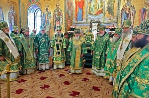 Архиепископ Феогност принял участие в торжествах Почаевской лавры в день памяти преподобного Иова