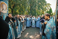 В Новоспасском монастыре Москвы торжественно отметили праздник иконы Божией Матери «Всецарица»