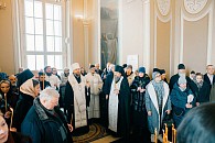 Наместник Новоспасского монастыря Москвы совершил панихиду по великому князю Сергею Александровичу