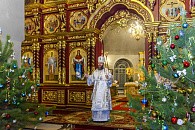 Глава Тамбовской митрополии совершил Литургию в Казанском монастыре города Тамбова