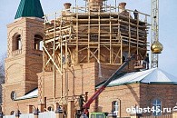 В Казанском Чимеевском монастыре завершили строительство церкви на месте сгоревшей