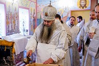 В Благовещенском монастыре Нижнего Новгорода освящен храм в честь апостола Андрея Первозванного