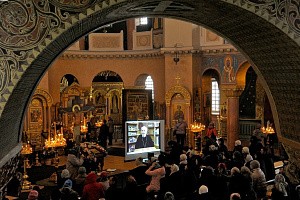 В Новодевичьем монастыре г. Санкт-Петербурга состоялась встреча памяти митрополита Сурожского Антония