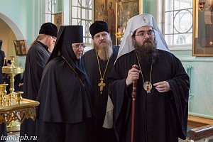 Иоанновский монастырь г. Санкт-Петербурга посетил Блаженнейший митрополит Чешских земель и Словакии Ростислав