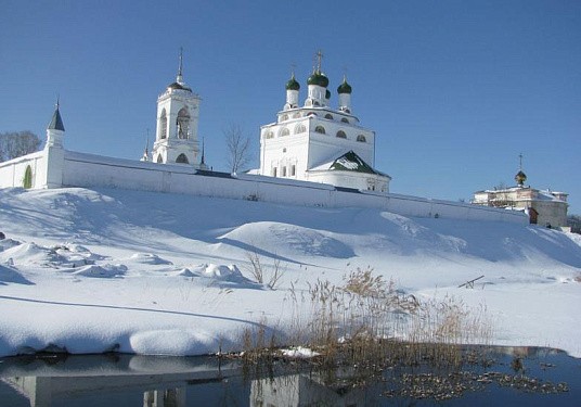 Свято-Богоявленский мужской монастырь в поселке  Мстёра