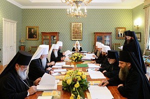 Состоялось заседание Священного Синода РПЦ
