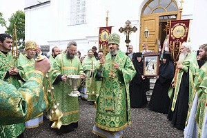 В Ильинском скиту Пюхтицкого монастыря в Васкнарве отметили престольный праздник