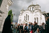 Участники Летнего слета православной молодежи Беларуси посетили Полоцкий монастырь