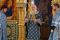 Митрополит Каширский Феогност совершил Литургию в Стефано-Махрищском монастыре в день памяти святителя Варлаама