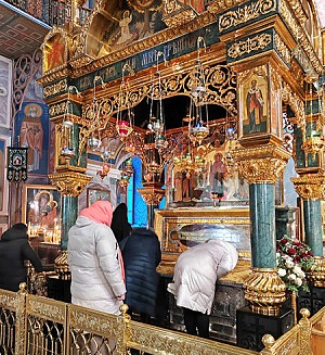Группа матерей и жен погибших бойцов СВО из Костромы посетила Дивеевский монастырь