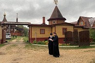 Митрополит Калужский Климент посетил Никитский скит Пафнутьева Боровского монастыря