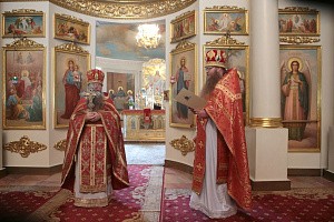 Наместник Данилова монастыря в день своего тезоименитства получил Патриаршее поздравление