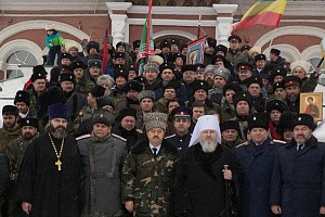 В Донском монастыре состоялась панихида по казакам – жертвам большевистского террора