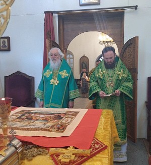 В Юрьевом монастыре Великого Новгорода молитвенно почтили память преподобного Арсения Новгородского 