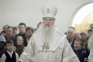В Новоспасском монастыре почтили память архиепископа Алексия (Фролова) в день его рождения