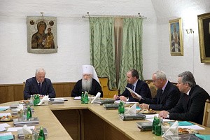Состоялось заседание попечительского совета фонда по восстановлению ансамбля Новодевичьего монастыря в Москве