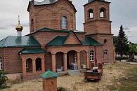 В новом храме Чимеевской обители начались отделочные работы