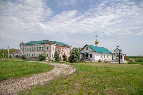 Иргизский Воскресенский мужской монастырь села Криволучье